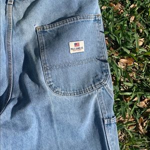 Vintage distressed polo sport carpenter jeans